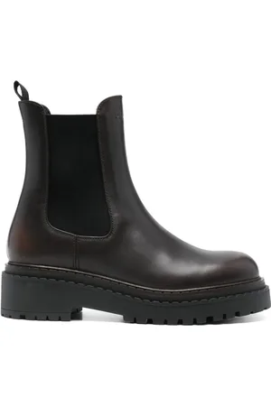 Prada 55 mm støvler med præget logo