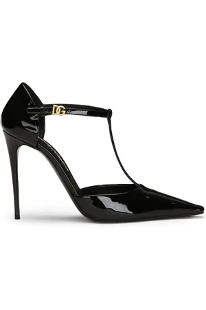 Dolce & Gabbana 105 mm pumps med DG-plade