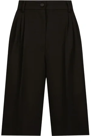 Dolce & Gabbana Skræddersyede shorts i gabardine
