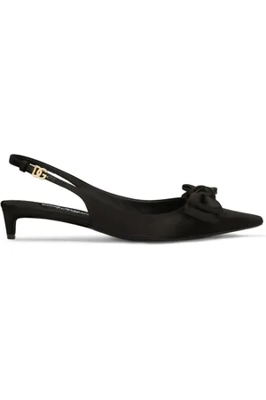 Dolce & Gabbana 30 mm slingback-pumps med sløjfedetalje