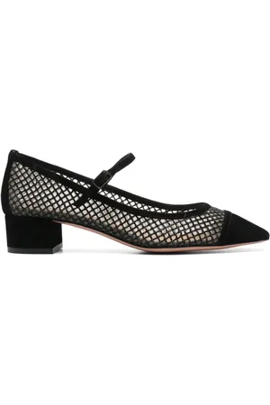 Aquazzura 35 mm pumps i mesh-design