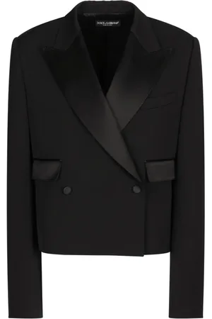 Dolce & Gabbana Dobbeltradet gabardine-blazer