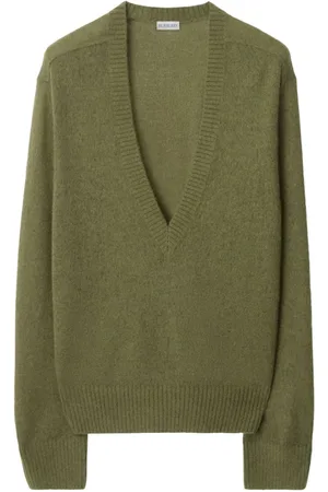 Burberry Sweater med V-hals