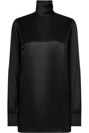 Dolce & Gabbana Bluse med høj hals