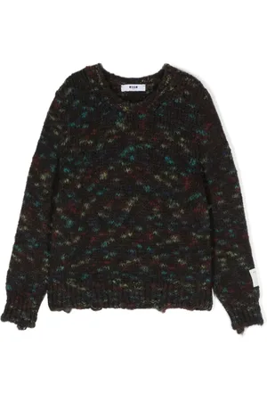 Msgm Sweater med slitageeffekt