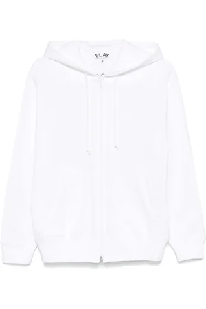 Comme des Garçons Hættetrøje med signatur hjertemærke