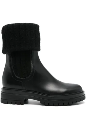 Gianvito Rossi 45mm foldede ankelstøvler
