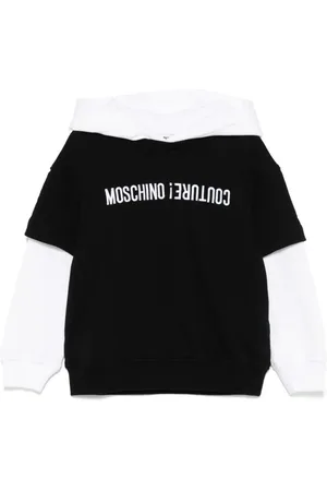 Moschino Hættetrøje med broderet logo