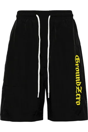 Ground Zero Shorts med snoretræk og logotryk