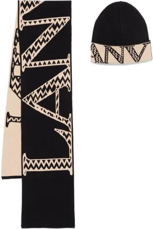 Lanvin Tørklæde i jacquard med logo