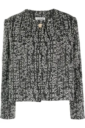Lanvin Cropped tweed-jakke