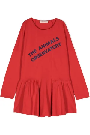 The Animals Observatory Walrus kjole med logotryk