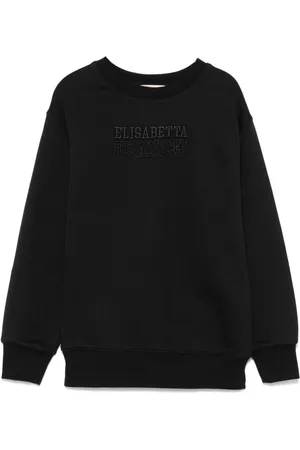 Elisabetta Franchi Sweatshirt med broderet logo