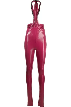 The Attico Ruby leggings med halsrem
