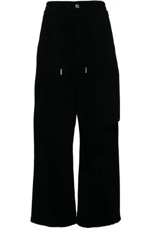 SONGZIO Asymmetriske draperede jeans