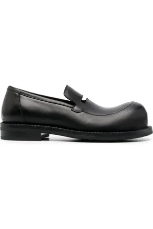 MARTINE ROSE Loafers i læder med tå-detalje
