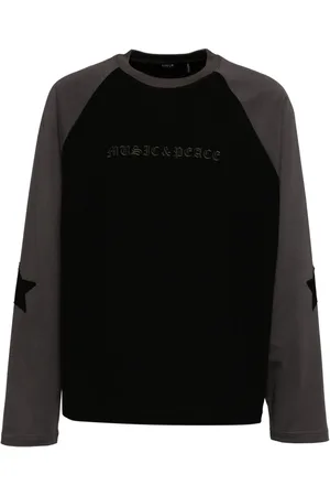 FIVE CM T-shirt med slogan-broderi