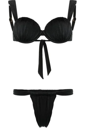 Noire Swimwear Balconette-bikini med ruche