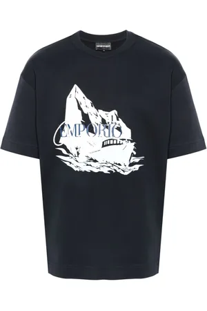 Emporio Armani T-shirt med grafisk tryk