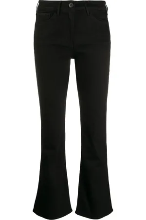 3x1 Cropped jeans med svaj