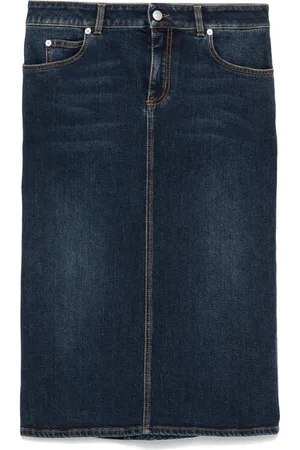 Alexander McQueen Pencil-nederdel i denim