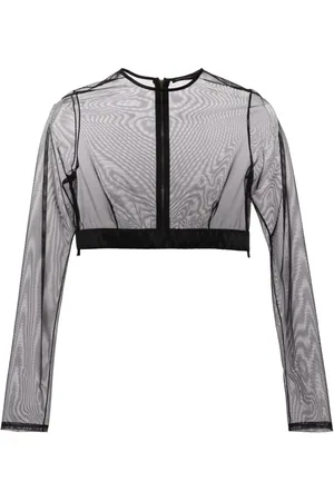 Kiki de Montparnasse Cropped Illusion top