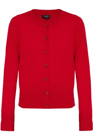 Kate Spade Kashmircardigan med rund hals