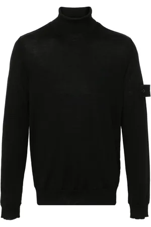 Stone Island Sweater med kompasmærke