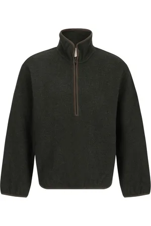 Sunflower Sweatshirt med kort lynlås