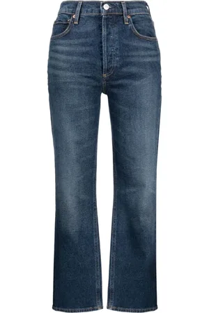 Citizens of Humanity Stenvaskede cropped jeans