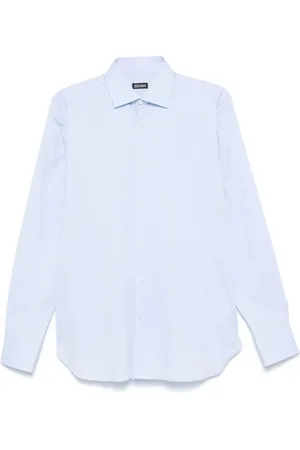 Ermenegildo Zegna Skjorte med spread-krave