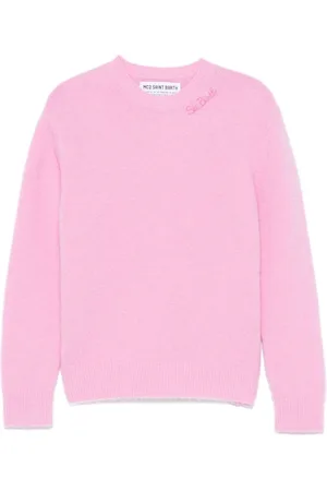 MC2 SAINT BARTH Sweater med logo-broderi