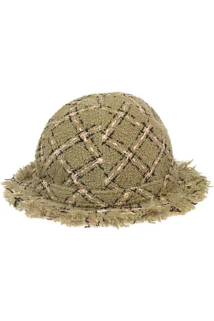 CHANEL Tweed-hat fra 1990-2000