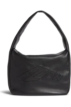 Dsquared2 Tote i læder med logoprægning