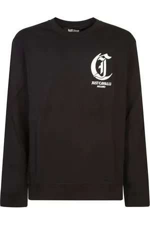 Roberto Cavalli Sweatshirt med broderi