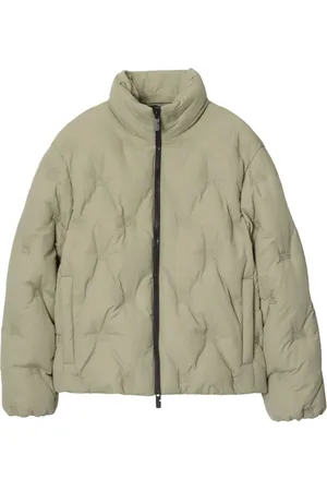 Burberry Quiltet jakke med høj hals