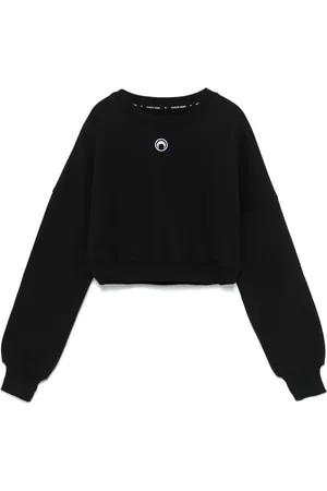 Marine Serre Sweatshirt med månelogo