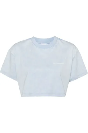 Ground Zero Cropped T-shirt med logotryk