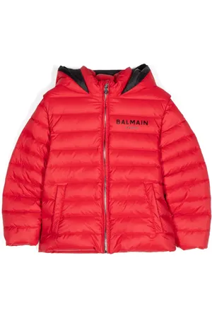 Balmain Dynejakke med logotryk