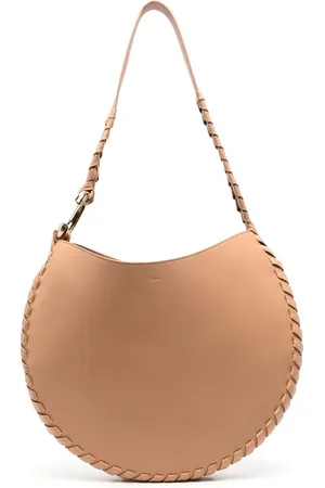 Chloé Mini Moon skuldertaske i læder