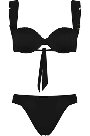 Noire Swimwear Balconette-bikini med ruche