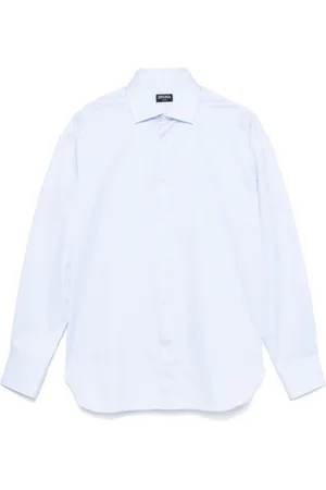 Ermenegildo Zegna Stribet skjorte