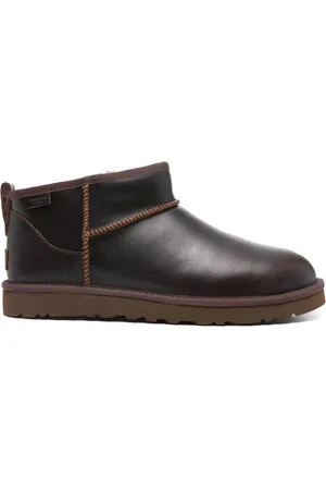 UGG Classic Ultra Mini LTHR Regen støvler