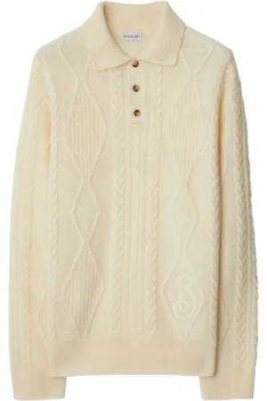 Burberry Aran-strikket polo