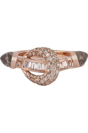 Ananya 18kt rose gold Chakra diamond ring