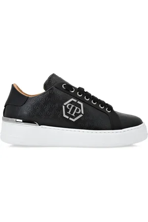 Philipp Plein Low-top sneakers med monogram