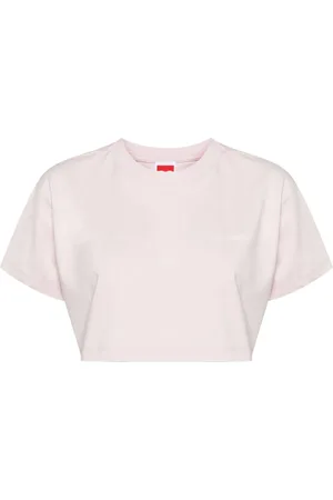 Ground Zero Cropped T-shirt med logotryk