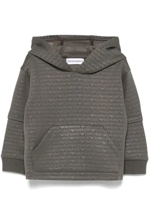 Emporio Armani Hættetrøje med jacquard-logo