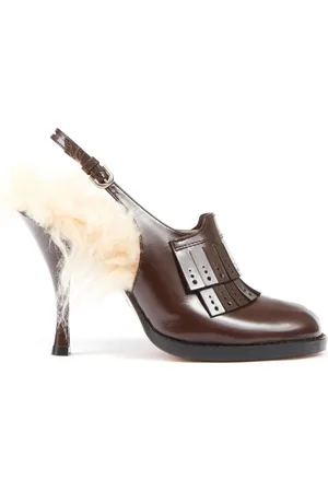 Maison Margiela Bourgeoise 100mm pumps i læder