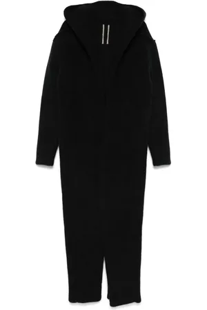 Rick Owens Robe cardi-frakke med hætte